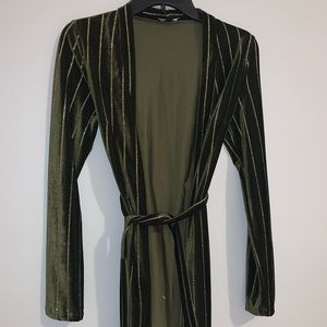 Fashion Nova Olive Green Dusk Jacket Small